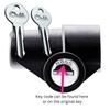Thule Replacement Keys Cut to Code N001-N200 Compatible with Thule Roof Racks & Carriers view 4