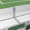 FORZA Heavy-Duty Mobile Bleachers [Optional Backrests] | Aluminum Seating for Sports Events | 2-Tier & 3-Tier Bleachers for Indoor & Outdoor Use (Without Backrest, 3-Tier, Single Bleacher) view 3