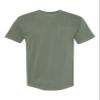 Comfort Colors Men's Adult Ringspun Short-Sleeve Pocket Tee Style 6030 Moss view 1