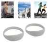 Alomejor Elastic Silicone Patella Knee Support Strap, Unisex Stabilizer Band for Basketball Soccer Running Cycling Fitness (Grey) view 4