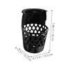 TOBBOMEY 2pcs Billiard Storage Pockets Plastic Pool Table Net Baskets for Easy Installation Space-Saving Design Versatile Use Billiards Club Durable Accessories view 2