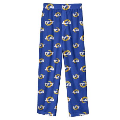 Outerstuff NFL Boys Kids and Youth Boys 4-18 Pajama Pant, Los Angeles Rams, X-Small (4-5) Team Color