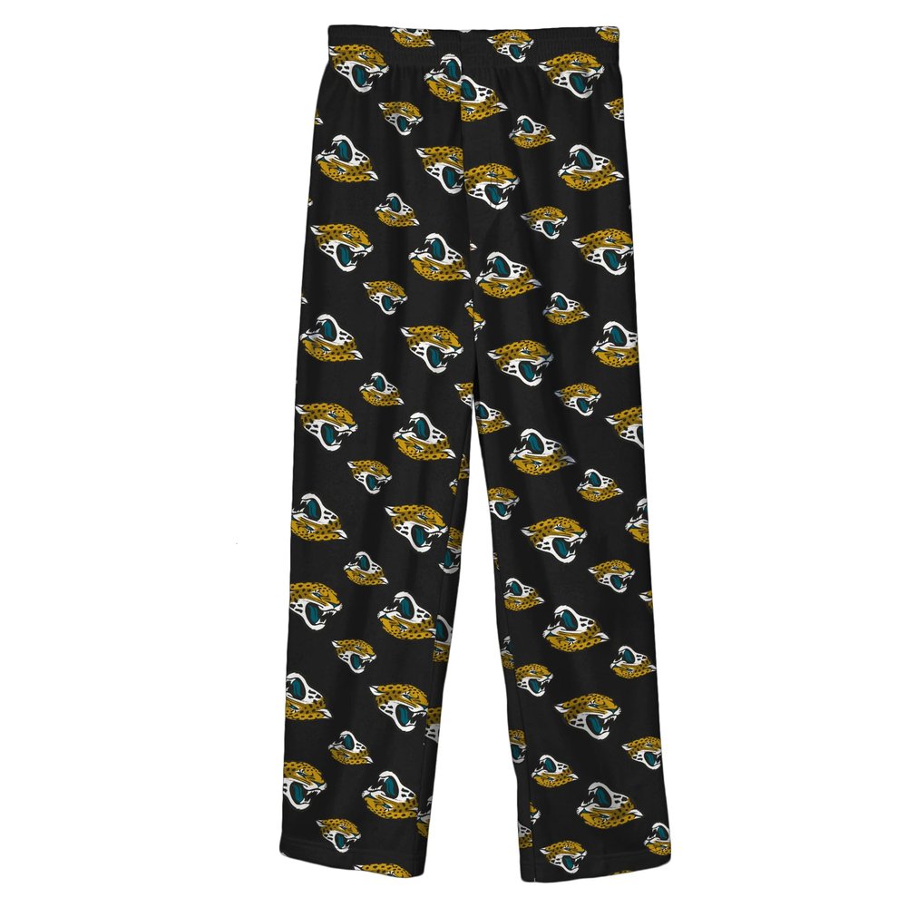 Outerstuff NFL Boys Kids and Youth Boys 4-18 Pajama Pant, Jacksonville Jaguars, Small (6-7) Team Color