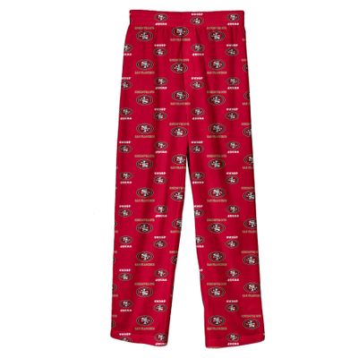 Outerstuff NFL Boys Kids and Youth Boys 4-18 Pajama Pant, San Francisco 49ers, X-Small (4-5) Team Color