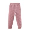 Girls Sweatpants Boys Pants Fleece Lined Snow Pants for Toddlers and Kids Pull on Pants with Pockets Drawstring Track Pants Winter Warm Activewear Athletic Fleece Jogger Pants with Pocket Purple view 1