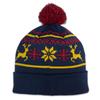 Icon Sports Officially Licensed FC Barcelona Beanie - Unisex Adult - FCB78BN Navy view 2
