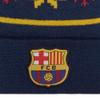 Icon Sports Officially Licensed FC Barcelona Beanie - Unisex Adult - FCB78BN Navy view 3