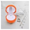 QasDfgHj Jewelry Box,Box Jewelry Organizer Stuffed Fake Pumpkin Halloween Desktop Jewelry Container Small Ring Engagement Necklace Pumpkin Earring Case Composite Material Household Jewelry Rack view 2