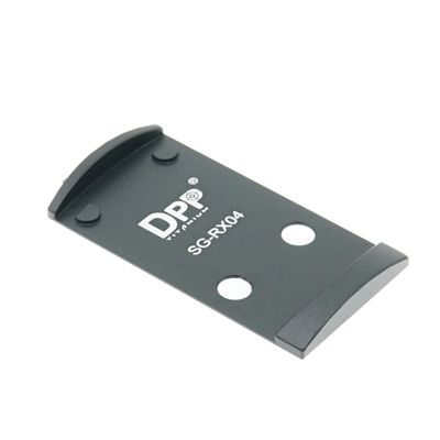 DPP Titanium Adapter Plate Compatible with SIG P320 with Romeo 1 Pro Optic Ready Cut and Holosun 407K/507K/EPS Carry/EPS/Osight K S SE/RomeoZero SG-RX04