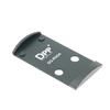 DPP Titanium Adapter Plate Compatible with SIG P320 with Romeo 1 Pro Optic Ready Cut and Holosun 407K/507K/EPS Carry/EPS/Osight K S SE/RomeoZero SG-RX04 view 1