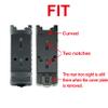 DPP Titanium Adapter Plate Compatible with SIG P320 with Romeo 1 Pro Optic Ready Cut and Holosun 407K/507K/EPS Carry/EPS/Osight K S SE/RomeoZero SG-RX04 view 2