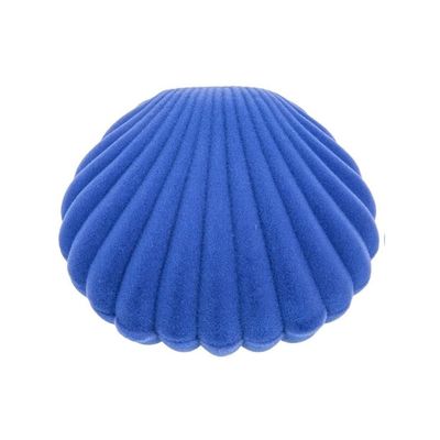 QasDfgHj Jewelry Box,Shell Jewelry Box Rings for Women Small Trinkets Organizer Sea Shell Shape Ring Case Necklace Ring Holder Figurine Ladies Rings Storing Case Modeling Travel Flannel Statue