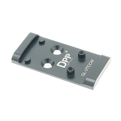 DPP Titanium Adapter Plate for Glock Gen 3 to Gen 5 17 19 MOS and Vortex Defender-CCW Micro Sights-GL-VTCCW