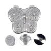 QasDfgHj Jewelry Box,Butterfly Metal Box in Fashion Jewelry Box Trendy Rings 1pc Box Valentine Day Retro Metal Trinket Box Jewelry Box for Women Ring Storage Box Retro Storage Case view 4
