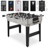 Best Choice Products 10-in-1 Multi Game Table, Combo Game Table for Kids and Adults w/Hockey, Foosball Table, Pool Table, Ping Pong Table, Chess, Checkers, 2x4ft - Gray view 1