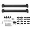4Pcs Snowboard Rack Ski Snowboard Roof Rack Cross Bar Roof Mounted Carrier Rack Fits for VW Volkswagen Tiguan 2018-2023 view 3