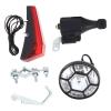 Lljsszr Bicycle Light Set with Dynamo Generator for Simple Installation and Use, Style B view 1