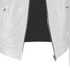 Mens Bikers Leather Pu Blazer Stand Up Punk Leather Jacket Moto Coat Male For Cafe Racer Style Biker Jackets (White B1,X-Large) view 4