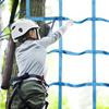 TZLGMDER Children's Climbing net Climbing Net, Cargo Net Rope Ladder, Outdoor Cargo Webbing Net for Playground Fitness Equipment(Light Blue) view 3