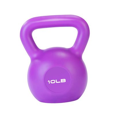 NPQPNAFC Environmental Protection Pe Kettlebell Portable Exercise Equipment Gym Machines for Home Strength Training Equipment Strength Training Cast Iron Kettlebell Fitness Dumbbells