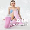 FITRELL 3 Pairs Compression Socks for Women and Men 20-30mmHg - Support for Travel, Running, Nurse, Knee High, Neopolitan L/XL view 2