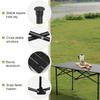 Compact Camp Table, Outdoor Folding Table, Portable Camping Side Table, Beach Table, Camping Table, 47x20 inch Foldable Outdoor Table, Roll-Top Table for Camping 120 x 55 x 50cm view 4
