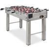 Best Choice Products 48in Foosball Table for Kids and Adults, Game Room Arcade Soccer Game Table w/ 2 Balls, 2 Cup Holders, Ergonomic Handles, Chrome Finished Metal Bars - Gray view 1