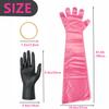 goldhik 32 Pairs Field Dressing Gloves, Disposable Deer Gutting Gloves for Hunting Cleaning, Veterinary Gloves Includes Disposable Arm Gloves & Nitrile Gloves view 2
