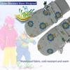 BLULILY Toddler Winter Gloves Watertight Fleece Lined Gloves Snow Mittens Kids Warm Ski Mittens Comfortable Gloves for Boy Girls view 4