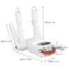 4 Head Shoe Dryer,Extendable Head Timing Function Portable Boot Dryer for Shoes Gloves Hats Suitable for Different Sizes (US Plug 110V) view 2