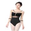 Dayrose Ballet Leotards for Women, Mesh Splice 3/4 Sleeve Women Dance Leotard view 1