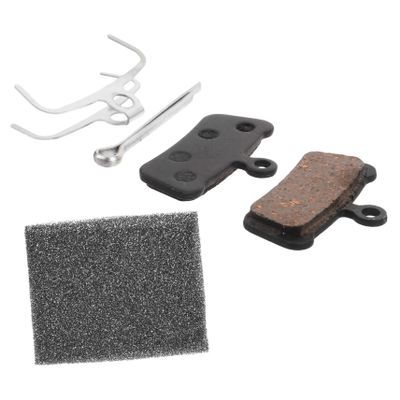 OHPHCALL 1set Bike Disc Brake Pads Semi-Metallic Cycling Brake Pads for Mountain Bicycles Noise-reducing Wear-Resistant Easy Replacement Suitable for Smooth Road Riding