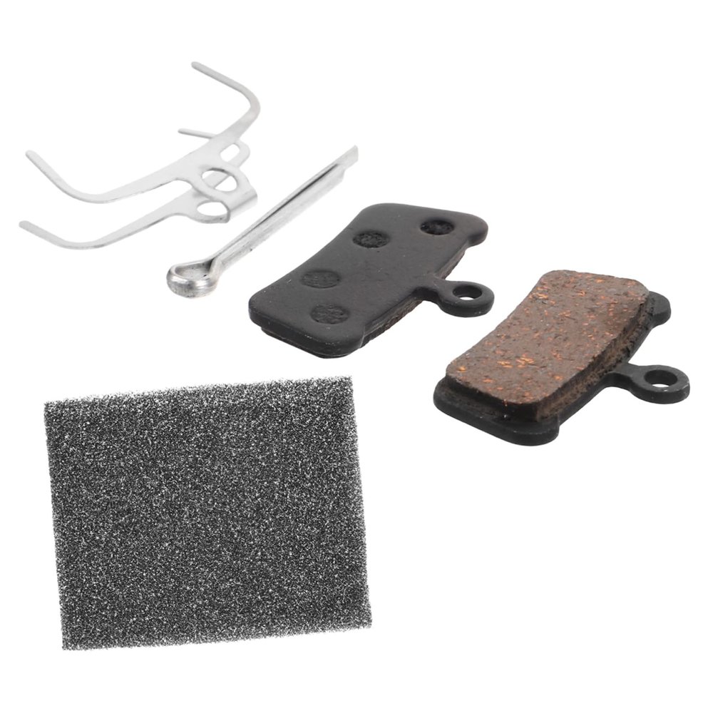 OHPHCALL 1set Bike Disc Brake Pads Semi-Metallic Cycling Brake Pads for Mountain Bicycles Noise-reducing Wear-Resistant Easy Replacement Suitable for Smooth Road Riding