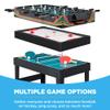 Best Choice Products 10-in-1 Multi Game Table, Combo Game Table for Kids and Adults w/Hockey, Foosball Table, Pool Table, Ping Pong Table, Chess, Checkers, 2x4ft - Arcade view 3