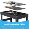 Best Choice Products 10-in-1 Multi Game Table, Combo Game Table for Kids and Adults w/Hockey, Foosball Table, Pool Table, Ping Pong Table, Chess, Checkers, 2x4ft - Arcade view 4