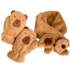 Zksbdxz Scarf,Lovely Plush Animal Cartoon Scarf and Glove Set for Warmth Stylish Winter Wear Handwear and Neck Gaiter view 1