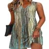 ETCYY Sundresses for Women 2026 Vacation Swim Cover up Beach Dresses Button Down Sleeveless Boho Floral V-Neck Summer Dress,Dewdrop Yellow,Small view 1