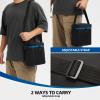 1 LB Propane Cylinder Carry Bag with Padding, Hold 2 Pcs, Bag Only view 3