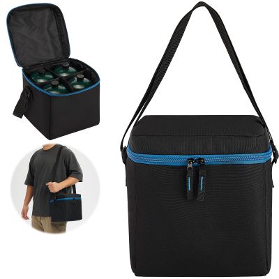TOURCYCLE 1 LB Propane Tank Storage Bag with Padding, Hold 4 Pcs, Bag Only