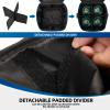 TOURCYCLE 1 LB Propane Tank Storage Bag with Padding, Hold 4 Pcs, Bag Only view 4