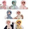 Zksbdxz Scarf,2 in 1 for Scarf Hat Windproof All-match Ear for Coldproof for Outdoor Skiing Running view 4