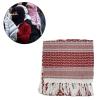 Zksbdxz Scarf,Stylish Arab Headscarf in Cotton with Unique Print Eye Catching for Fashionable and Trendy Individuals view 2