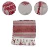 Zksbdxz Scarf,Stylish Arab Headscarf in Cotton with Unique Print Eye Catching for Fashionable and Trendy Individuals view 3