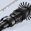 CGTENBS Silver Blade White Stripe Micro Material Road Yagan Rod Horse Mouth Rod Fishing Rod(E,1.5M) view 3