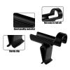 4pcs Ice Fishing Bucket Rod Holder, Durable Bucket Fishing Rod Holder Fishing Pole Holder Ice Fishing Rod Rack for Almost Any Ice Rods Clamp on Your Bucket(Black) view 3