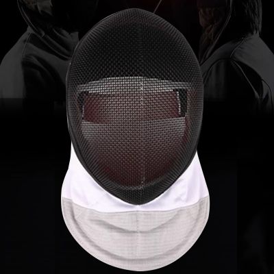 AIHUSASD Fencing GearFencing MasksFencing HelmetEpee Mask 700N, Fencing Helmet with Removable Liner, Fencing Protection, Equipment Training Accessories Face Protection(Gray,Small)
