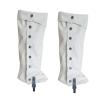 UxicRuya Boot Covers Medieval Gothic Boots Boot Covers Shoe Covers Boot Covers for Carnivals, White Standard view 1