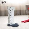 UxicRuya Boot Covers Medieval Gothic Boots Boot Covers Shoe Covers Boot Covers for Carnivals, White Standard view 4
