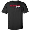 CornBorn Nebraska Huskers Apparel Men Shirt - Script Huskers Overlap Nebraska - Black - Small view 1