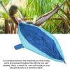 Nurnesy Camping Hammock Camping Essentials Portable Hammock Double Hammock for Outdoor Indoor Backpacking Travel Beach Royal Blue and Sky Blue view 3